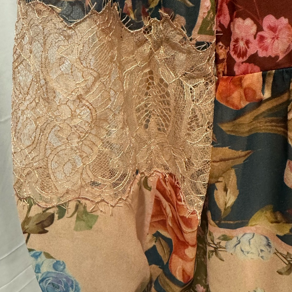Sachin + Babi Moyer Floral Patchwork Mini Dress - Picture 13 of 16